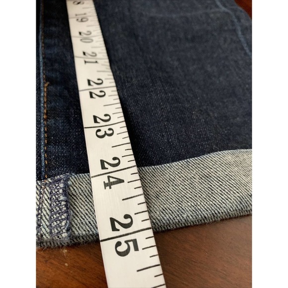 AG Adriano Goldschmied Size 29 Jeans The Stevie Roll Up Slim Straight (31x25) - Picture 8 of 9
